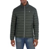 image:imageNautica Mens Lightweight Quilted Jacket  Water Resistant Zip Front Transitional CoatDark Forest