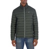 image:imageNautica Mens Lightweight Quilted Jacket  Water Resistant Zip Front Transitional CoatDark Olive
