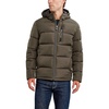 image:imageNautica Mens Midweight Quilted Faux Memory Puffer Jacket Adjustable Hood Insulated Winter CoatLoden