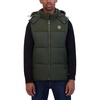image:imageNautica Mens Mixed Sheen Quilted VestDark Forest