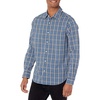 image:imageNautica Mens Nautica Navtech Plaid ShirtEstate Blue