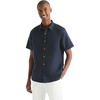 image:imageNautica Mens Nautica Sustainably Crafted Linen ShortSleeve ShirtNavy Seas