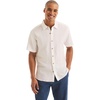 image:imageNautica Mens Nautica Sustainably Crafted Linen ShortSleeve ShirtPure White