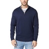 image:imageNautica Mens QuarterZip SweaterNavy