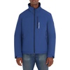 image:imageNautica Mens Sailing Jacket  Water Resistant Seam Sealed Zip Front Coastal CoatDark Denim