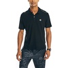 image:imageNautica Mens Sustainably Crafted Classic Fit PoloBlack