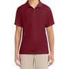 image:imageNautica Mens Uniform Short Sleeve Performance PoloBurgundy