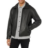 image:imageNautica Mens Wool Blend Lightweight Insulated Jacket  Printed Daimond Quilted InteriorDk Blk
