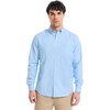 image:imageNautica Young Mens School Uniform Long Sleeve Performance Oxford ButtonDown ShirtAqua Splash