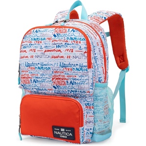 image:imageNautica Backpack for Kids  Kindergarten Elementary Children Backpack  16 Tall  SailboatsGraffiti