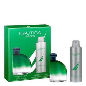 image:imageNautica Blue Eau de Toilette Mens Fragrance 34 fl ozGreen  Giftset