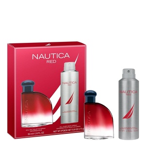 image:imageNautica Blue Eau de Toilette Mens Fragrance 34 fl ozRed  Giftset