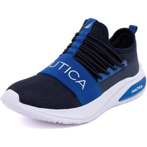 image:imageNautica Kids Athletic SlipOn Sneakers  Comfortable Bungee Running Shoes for Boys and Girls  Stylish and Supportive Footwear for Active Kids Big KidLittle KidToddlerNavy Cobaltsummr