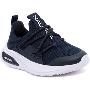 image:imageNautica Kids Athletic SlipOn Sneakers  Comfortable Bungee Running Shoes for Boys and Girls  Stylish and Supportive Footwear for Active Kids Big KidLittle KidToddlerNavyswimm