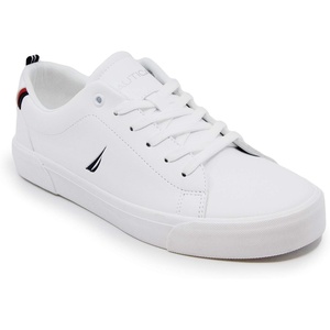 image:imageNautica Kids Boys LaceUp Fashion Sneakers LowTop Dress Shoes for Youth  Big KidLittle KidWhite Graves