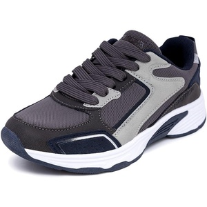 image:imageNautica Kids Boys amp Girls LaceUp Sneakers  Athletic Shoes for Running amp Walking with Cushioned Insole and Comfortable Fit for Big and Little KidsGrey Navy Silver