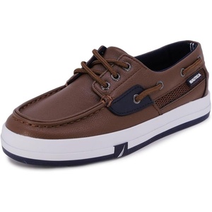 image:imageNautica Kids Casual Boat Shoe Loafers  School Shoes for Boys ToddlerLittle KidBig KidDark Tan