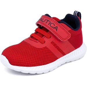 image:imageNautica Kids Fashion Sneaker Athletic Running Shoe with One Strap Boys  GirlsToddlerLittle KidRed