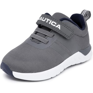 image:imageNautica Kids Fashion Sneaker Athletic Running Shoe with One Strap Boys  GirlsToddlerLittle KidStorm Mesh Navy