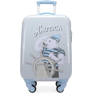 image:imageNautica Kids Luggage  18 Airline Approved Rolling Hardside Upright Carryon Suitcase Set with Wheels Shark Attack  5pc Travel SetPolar Voyage