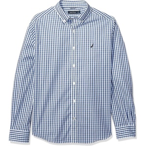 image:imageNautica Mens Classic Button Down ShirtPorthole Blue