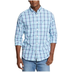 image:imageNautica Mens Classic Button Down ShirtWhite  Blue  Green