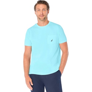 image:imageNautica Mens Classic Fit Pocket TShirtBright Aqua Blue