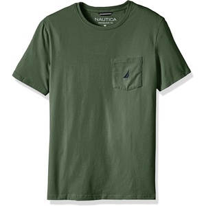 image:imageNautica Mens Classic Fit Pocket TShirtPine Forest Dark