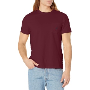 image:imageNautica Mens Classic Fit Pocket TShirtShipwreck Burgundy