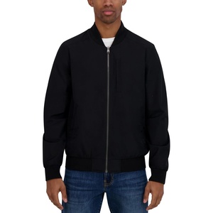 image:imageNautica Mens Lightweight Bomber Jacket  Wind amp WaterResistant Regular Big amp Tall SizesJet Black