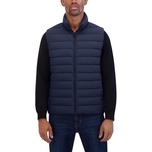 image:imageNautica Mens Lightweight Puffer Vest  Wind amp WaterResistantNavy