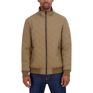 image:imageNautica Mens Lightweight Quilted Bomber Jacket  Mechanical Stretch Wind amp WaterresistantOtter