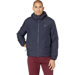 image:imageNautica Mens Lightweight Quilted Puffer Jacket  Full Zip Transitional OuterwearStorm