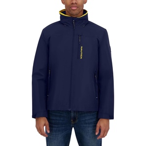 image:imageNautica Mens Lightweight Sailing Jacket  Waterproof amp Windproof BreathableNavy Seas