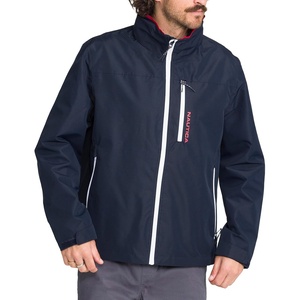 image:imageNautica Mens Lightweight Sailing Jacket  Waterproof amp Windproof BreathableNavyblue