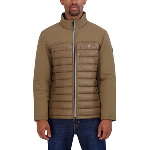 image:imageNautica Mens Lightweight Softshell Jacket  Bonded Fleece Lining Regular Big amp Tall SizesOtter