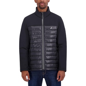 image:imageNautica Mens Lightweight Softshell Jacket  Bonded Fleece Lining Regular Big amp Tall SizesPitch