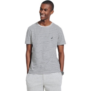 image:imageNautica Mens Nautica JClass TShirtStriped Grey  Black
