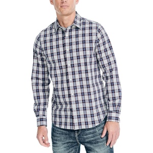 image:imageNautica Mens Nautica Navtech Plaid ShirtHigh Rise