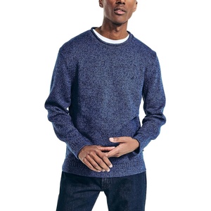 image:imageNautica Mens Nautica Rolled Crewneck SweaterUnion Blue