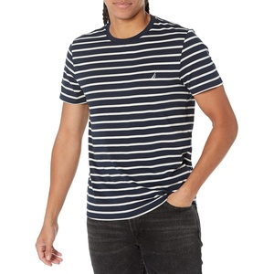 image:imageNautica Mens Nautica Striped Crewneck TShirtNavy Stripes