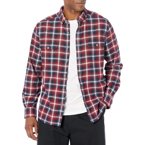 image:imageNautica Mens Nautica Sustainably Crafted Plaid Flannel ShirtBiking Red