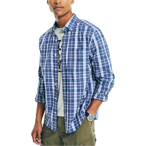 image:imageNautica Mens Plaid Poplin ShirtUndercurrent