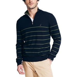 image:imageNautica Mens QuarterZip SweaterNavy Seas