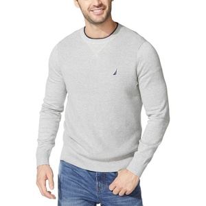 image:imageNautica Mens Ribbed SweaterGrey Heather
