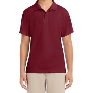 image:imageNautica Mens Uniform Short Sleeve Performance PoloBurgundy