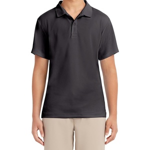 image:imageNautica Mens Uniform Short Sleeve Performance PoloCharcoal