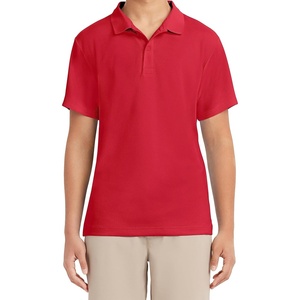 image:imageNautica Mens Uniform Short Sleeve Performance PoloRed