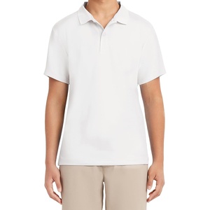 image:imageNautica Mens Uniform Short Sleeve Performance PoloWhite