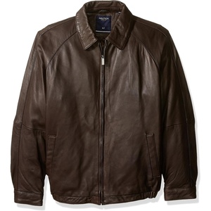 image:imageNautica Mens Wool Blend Lightweight Insulated Jacket  Printed Daimond Quilted InteriorChocolate